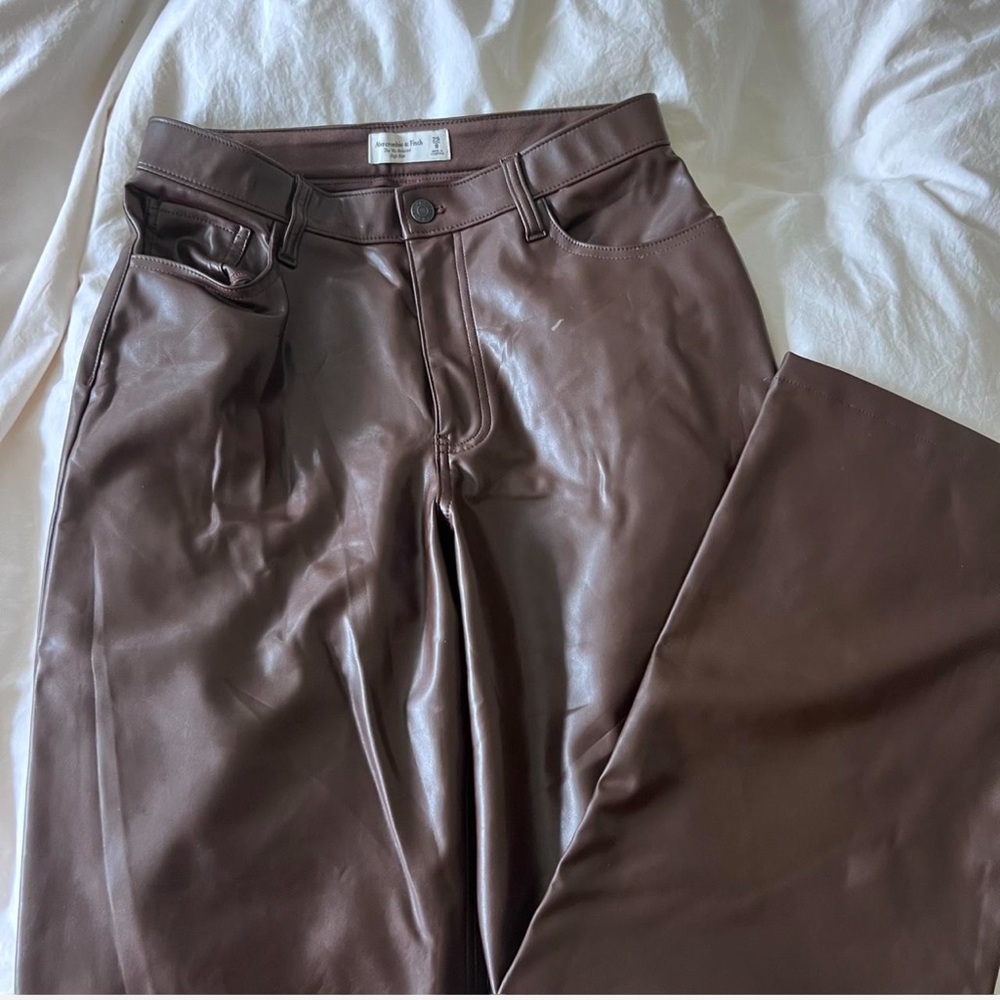 Abercrombie & Fitch leather pants